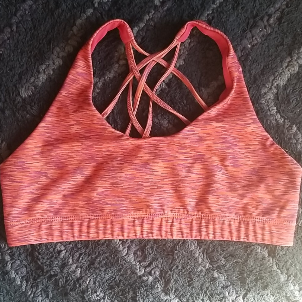 EUC- Pink & Purple Sports Bra